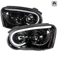 Spec-D Tuning Subaru Impreza Projector Headlights 04-05 2LHP-WRX05BK-G2-TM